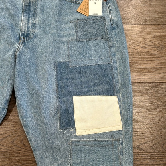 Polo Ralph Lauren The Avery Boyfriend Patched Women’s Jeans Size 34 (40x27) NWT - Picture 7 of 16